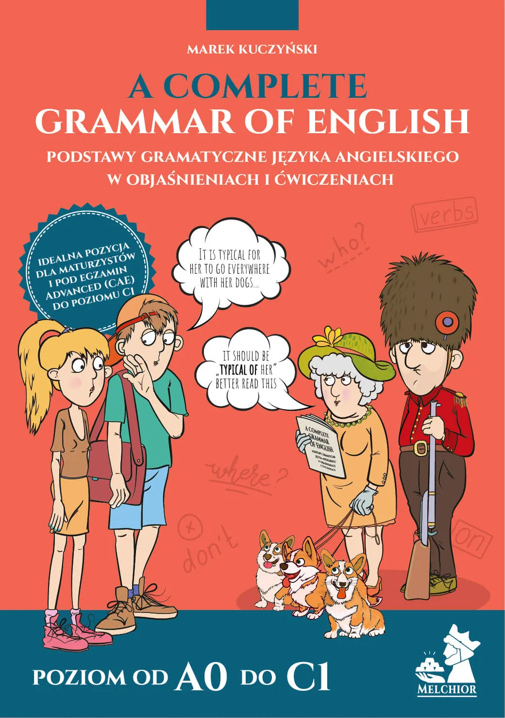 Okładka: A Complete Grammar of English – gramatyka języka angielskiego