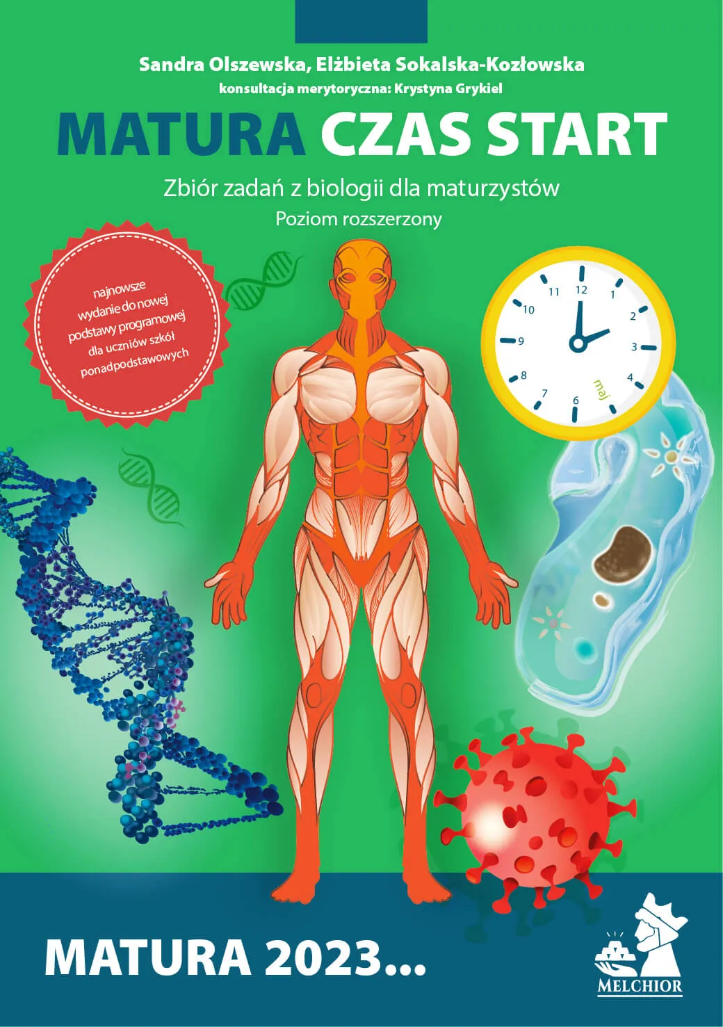 Okładka: Matura – Czas Start. Zbiór zadań z biologii. Poziom rozszerzony