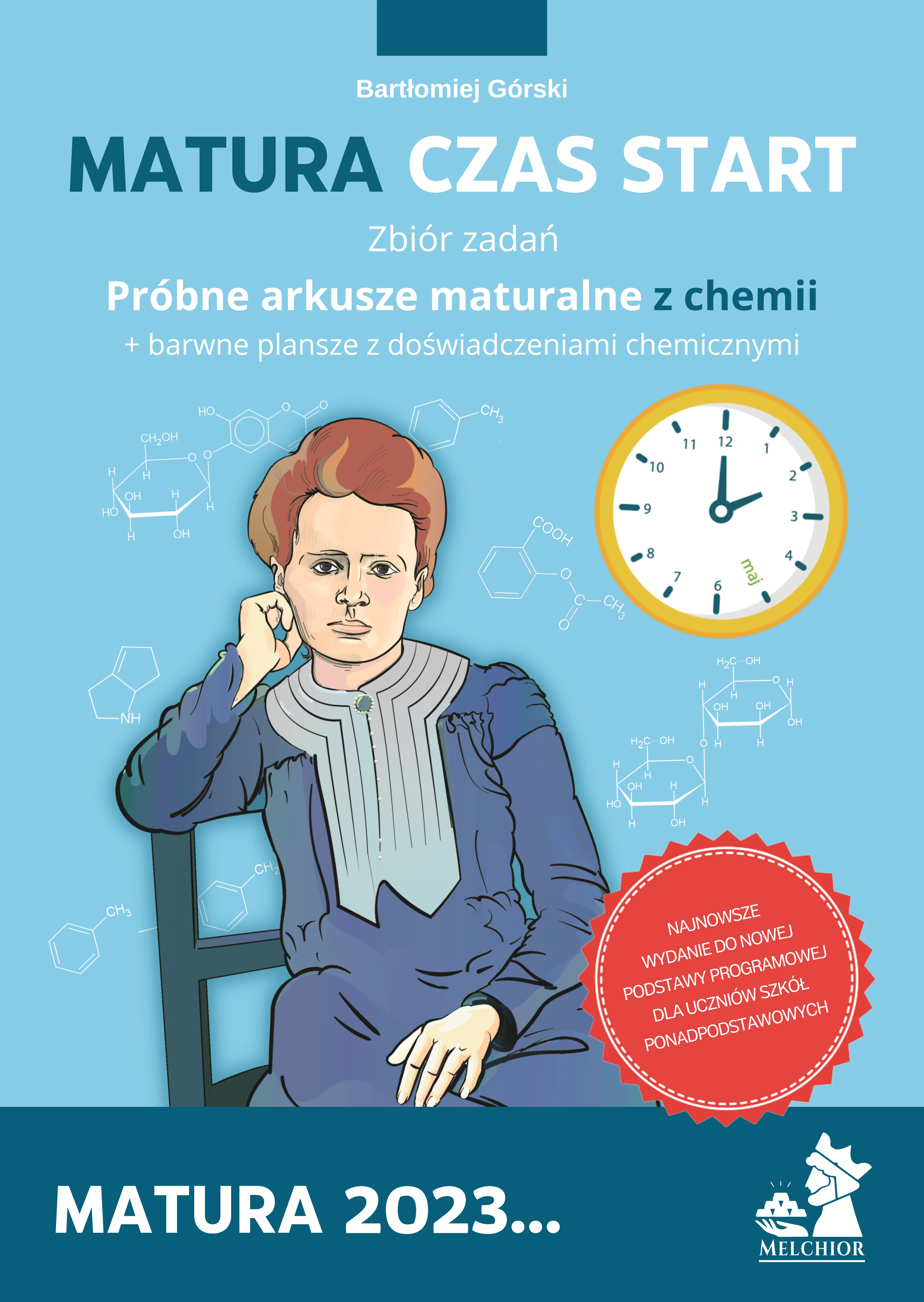Okładka: Matura – Czas Start. Zbiór zadań z chemii. Poziom rozszerzony
